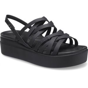 Crocs Platform Sandals Black SIZE 11 women